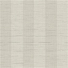 Grey Textured Faux Linen Wallpaper
