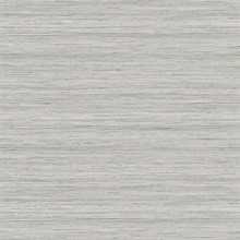 Grey Textured Horizontal Silk Wallpaper