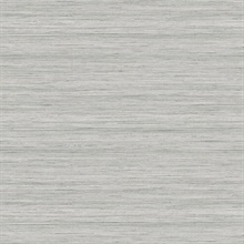 Grey Textured Horizontal Silk Wallpaper