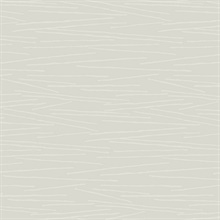 Grey Textured Plaster Line Horizon Wallpaper