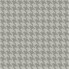 Grey Textured Small Houndstooth Wallpaper