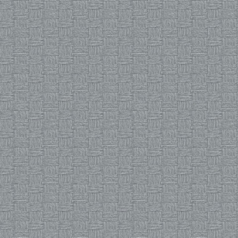 Grey Textured Yarn Faux Wallpaper