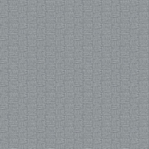 Grey Textured Yarn Faux Wallpaper