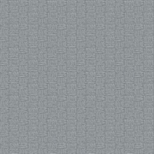 Grey Textured Yarn Faux Wallpaper