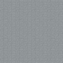 Grey Textured Yarn Faux Wallpaper