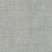 Grey Traverse Crosshatch Linen Wallpaper