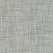 Grey Traverse Crosshatch Linen Wallpaper