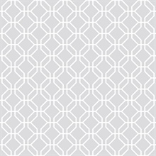 Grey Trellis Geometric  Negative Wallpaper