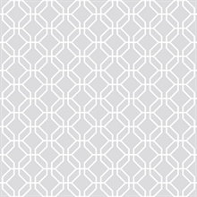 Grey Trellis Geometric  Negative Wallpaper