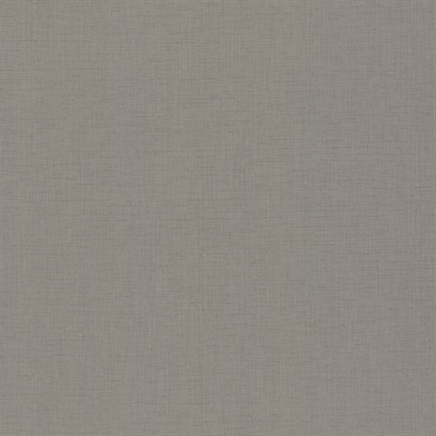 Grey Turret Textured Crosshatch Weave Wallpaper