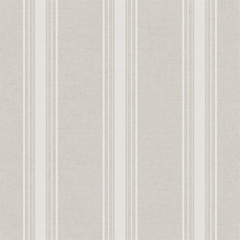 Grey Vertical Stripes Wallpaper