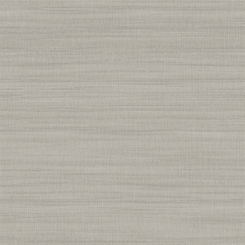 Grey Washed Horizontal Silk Linen Wallpaper