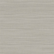 Grey Washed Horizontal Silk Linen Wallpaper