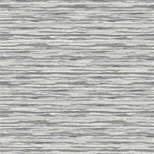 Grey Wave Horizontal Stringcloth Watercolor Wallpaper