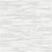 Grey & White Commercial Horizontal Wash Wallpaper