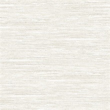 Grey & White Commercial Weave Wallpaper