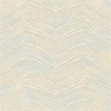 Grey & White Commercial Wood Chevron Wallpaper