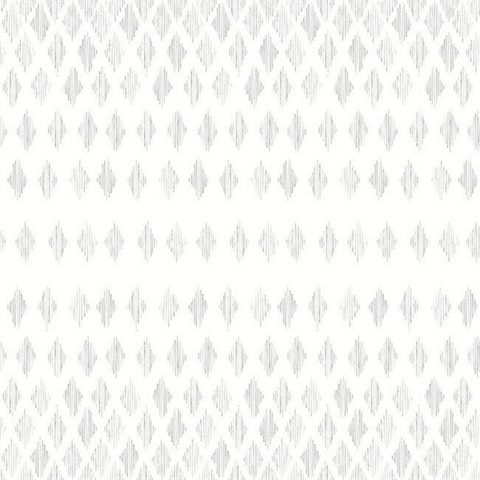 FH4043 | Grey & White Diamond Ombre Wallpaper