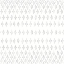Grey & White Diamond Ombre Wallpaper