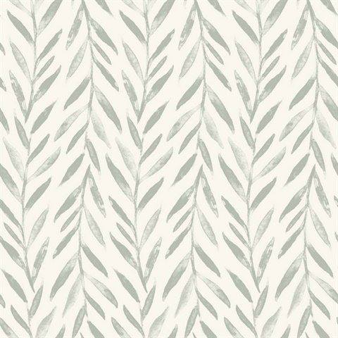 Grey Willow Peel and Stick Wallpaper