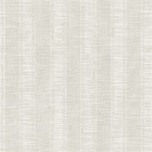 Grey Woven Stripe Wallpaper