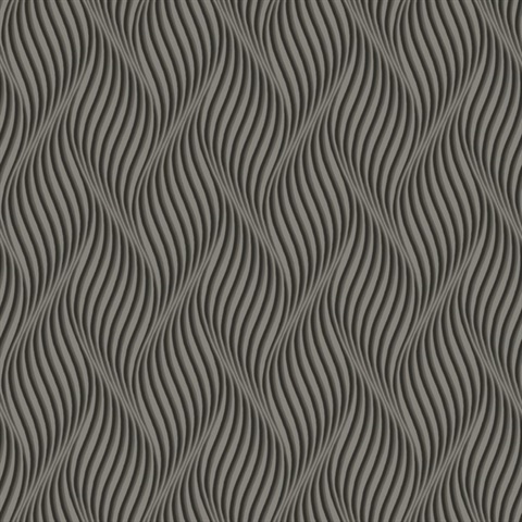Groovy Wallpaper - Gunmetal