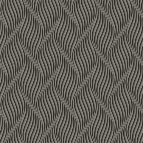 Groovy Wallpaper - Gunmetal