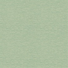 Gump Green Faux Lightly Textured WeaveWallpaper