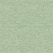 Gump Green Faux Lightly Textured WeaveWallpaper