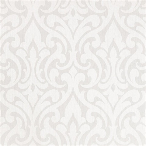 Gustav Damask II Earnest Commercial Wallpaper