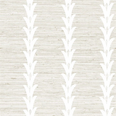 Guthrie Alabaster Textile String Wallpaper