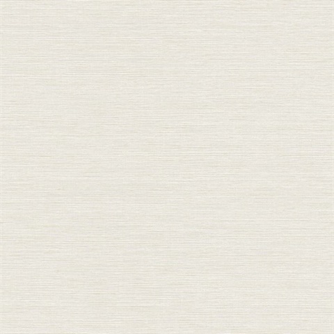 Gypsum Horizontal Textured Linen Wallpaper