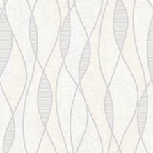 Gyro Light Grey Swirl Geometric