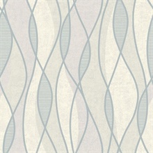 Gyro Pewter Swirl Geometric