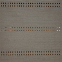 H : Studs And Stripes Horizontal Bronze on Elephant Manila Hemp