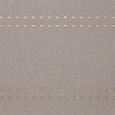 H : Studs And Stripes Horizontal Chrome on Hibernian Beige Tweed