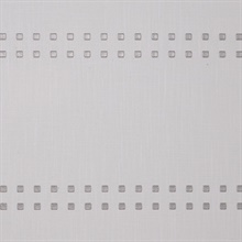 H : Studs And Stripes Horizontal Sterling on Cotton Canvas Linen