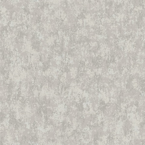 Haliya Silver Metallic Plaster Wallpaper