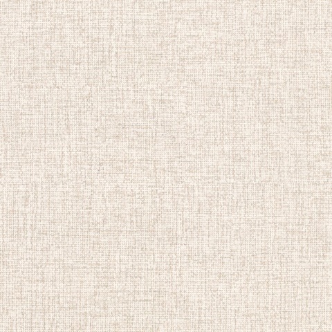 Halliday Blush Faux Linen Wallpaper