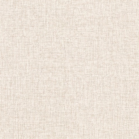 Halliday Blush Faux Linen Wallpaper