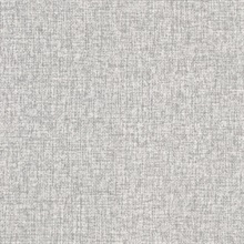 Halliday Grey Faux Linen Wallpaper