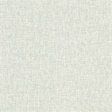 Halliday Light Grey Faux Linen Wallpaper