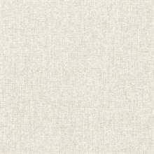 Halliday Pearl Faux Linen Wallpaper