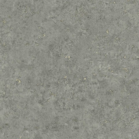 Hana Faux Cliffside & Metallic Gold Wallpaper