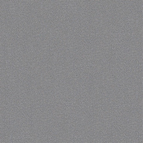 Hanalei Charcoal Grey Fabric Textured Wallpaper