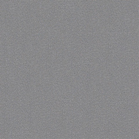 Hanalei Charcoal Grey Fabric Textured Wallpaper