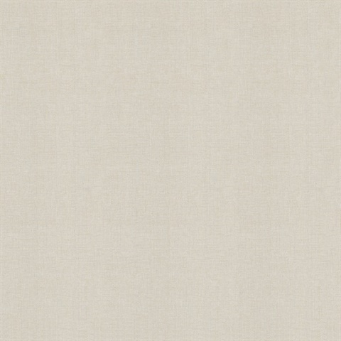 Hardy Linen Powder Sand Faux Linen Wallpaper