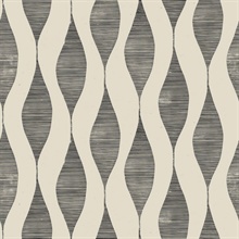 Harmony Dark point Modern Geometric Stripe Wallpaper