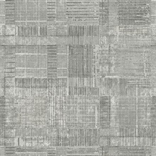 Harris Grey Quilt Wallpaper