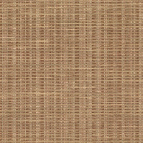 Hartman Red Faux Textured Grasscloth Wallpaper